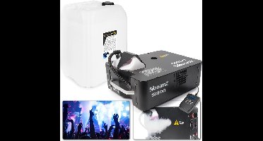 Rookmachine - BeamZ S1800 - horizontaal / verticaal - incl. 20L rookvloeistof