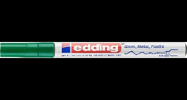 Edding 780 permanente marker Groen Fijne punt 1 stuk(s) - glas, metaal, plastic