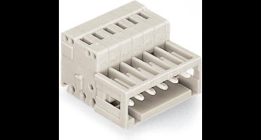 WAGO 734-304 Male header (standaard) 2140 Totaal aantal polen: 4 Rastermaat: 3.50 mm Inhoud: 100 stuk(s)