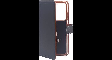 Celly Wally Bookcase Hoesje - Geschikt voor Samsung Galaxy S20 Ultra - Kunstleer - Pasjeshouder - Zwart