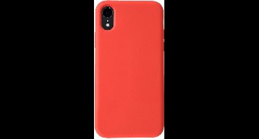 Kmp Silicon Case Iphone Xr Silicone Telefoonhoesje Rood