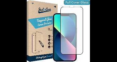 Just in Case screenprotector geschikt voor iPhone 14 - Screenprotector Full Cover Gehard Glas