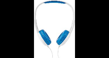 Nedis Bedrade On-ear Koptelefoon - 3,5 mm - Kabellengte: 1.20 m - 82 dB - Blauw