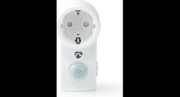 Nedis Bewegingsdetector - Binnenshuis - Type F (CEE 7/7) - Type-F (CEE 7/7) - 120 ° - 5 - 300 W - 300 W - 1200 W - 3 - 2000 Lux - Sensortechnologie: PIR - Sensorbereik: 0.0 - 9.0 m