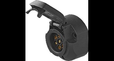 ProPlus Stekkerdoos - 7 + 1 polig - met mistlichtschakelaar - PVC - zwart