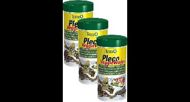 Tetra Pleco Wafer - Vissenvoer - 3 x 100 ml