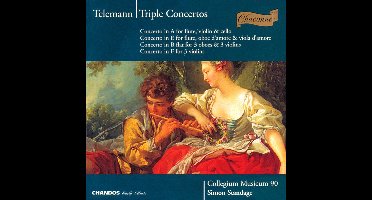 Collegium Musicum 90, Simon Standage - Telemann: Triple Concertos (CD)