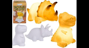 Dinosaurus LED Lamp 16 of 13 cm Assorti