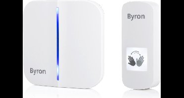 Byron DBY-23441 - Deurbel Draadloze set - Touchfree - 100m bereik - Wit