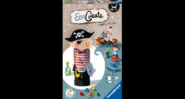 Ravensburger EcoCreate Mini Pirates -  Hobbypakket - Knutselen met oude verpakkingen