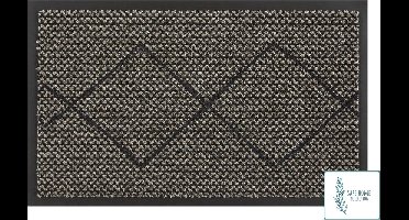 MD Entree - Deurmat - Schoonloopmat met antibacteriële werking - SAFE HOME COLLECTION - Jada Bronze - 45 x 75 cm