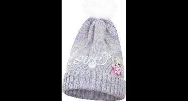 Meisjes wintermuts|frozen|kleur grijs Maat 54 cm|Bonnet d'hiver fille|frozen|couleur gris Taille 54 cm