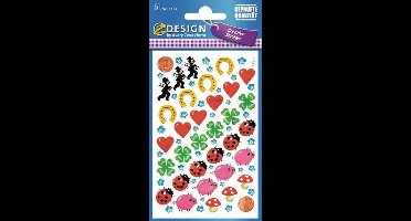 Avery Stickers Geluk Junior 7,6 X 12 Cm Papier 102 Stickers