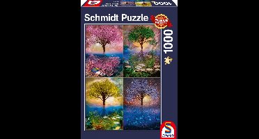 Schmidt Magische Boom bij het Meer, 1000 stukjes - Puzzel - 12+