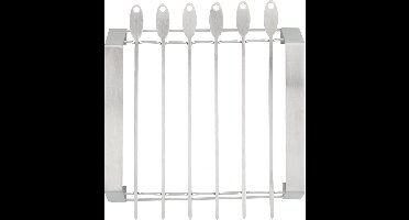 Mustang RVS spiesen/saté/sjasliek rek