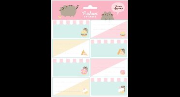 Pusheen Etiketten Junior Zelfklevend Roze/blauw 16 Stuks