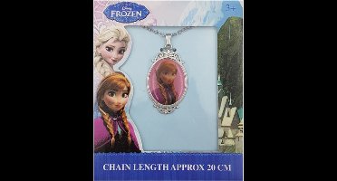 “Disney Frozen Halsketting – Anna – Kinderjuweel – Speelgoed Ketting – Cadeau voor Meisjes – Juwelen met Anna Hanger”