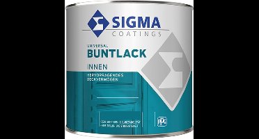 Sigma Gekleurde Lak Zuiver Wit Glans 750 ml