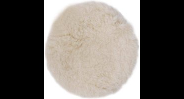 Hofftech Poetspad wol - Ø 75 mm - Verwijdert krassen - Wit