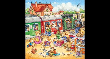 Ravensburger puzzel Landelijke vakantie - Legpuzzel - 3x49 stukjes