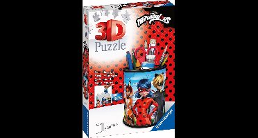 Ravensburger Pennenbak Miraculous - 3D Puzzel - 54 stukjes