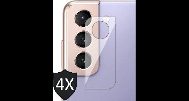 Camera Lens Screenprotector geschikt voor Samsung S21 - 4x Glas Screen Protector