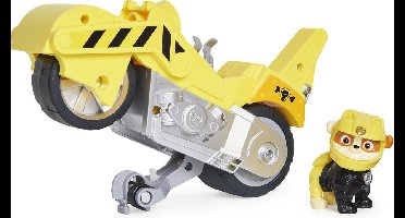 PAW Patrol Moto Pups - Rubble - Terugtrekmotor - Speelgoedauto