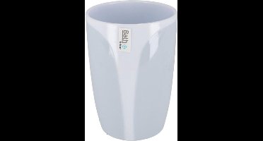 Gerimport Badkamerbeker Napoli 350 Ml Wit/blauw