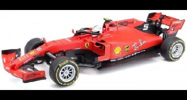 Maisto Rc Auto Ferrari Sf90 #16 1:24 Rood/zwart 2-delig