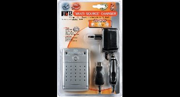 TnB batterij Multi Charge Lader | AA AAA | USB Auto-12 volt en Lichtnet | Automatisch laden-ontladen