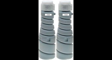 2x ABC huismerk toner geschikt voor Konica Minolta 105B zwart voor Develop D 1830 ID Konica Minolta DI 181 Konica Minolta Dialta 181