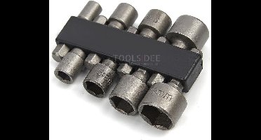 HBM 8 Delige Dopsleutelset met HEX opname