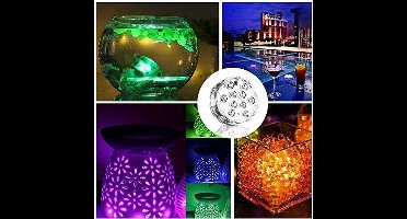 Relaxwonen - Zwembadverlichting - jacuzziverlichting - vijververlichting - uniek - trend 2021 - 15 kleuren