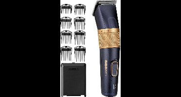 BaByliss Lithium Power Pro Tondeuse Mannen E986E - 45 lengte instellingen - 160 min draadloos gebruik - Trimmer voor Hoofd & Baard - 8 opzetkammen - Haartrimmer Mannen
