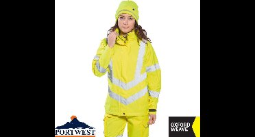 Portwest Dames Hi-Vis ademend Jack LW70 - Geel - L