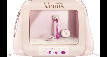 Venus Set ComfortGlide Spa Breeze Mesje + Navulmesje + Reishoes + Etui
