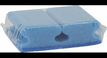Schuurspons zacht ca. 95x70x30 mm set à 2