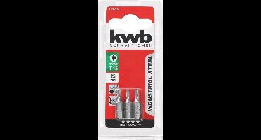 KWB - Schroefbits Torx 25mm - 3 stuks - Torx 15