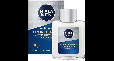 NIVEA MEN Anti-Age Hyaluronzuur Aftershave Balsem - Aftershave Balm met Hydraterende werking - 100 ml