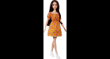 Barbie Fashionista pop Polka stippen off shoulder jurkje