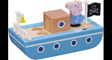 Peppa Pig - Varen met George - Houten Speelset