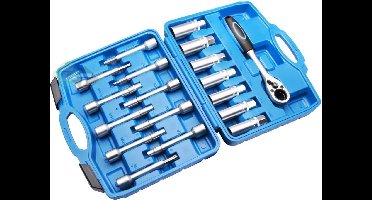 Schokbreker, schokdemper (de)montageset, 18 delig, voor het snel en eenvoudig demonteren van schokbrekers