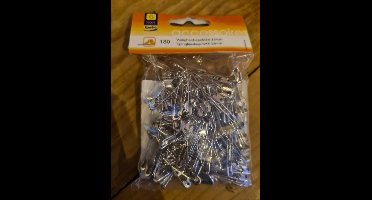 180 Veiligheidsspelden 23mm sorbo