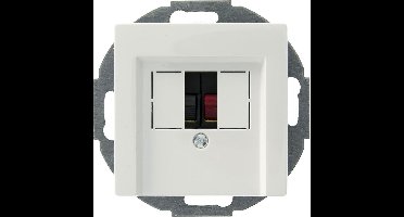 Schneider Electric System-M contactdoos luidspreker Wit