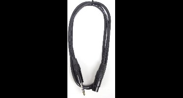 MUSIC STORE Microkabel XLR/Jack 1,5 m - Microfoonkabel