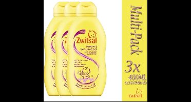 ZWITSAL Schuimbad Zeepvrij - Houdt De Huid Zacht & Beschermt Tegen Uitdrogen - 3x 400ml