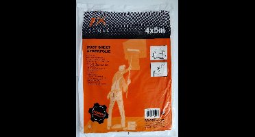 Afdekfolie transparant 400x500cm