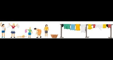 Faller - Washday - FA151602 - modelbouwsets, hobbybouwspeelgoed voor kinderen, modelverf en accessoires