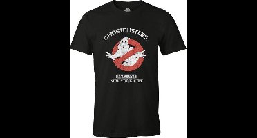 Ghostbusters - Black Men's T-shirt New York City - XL