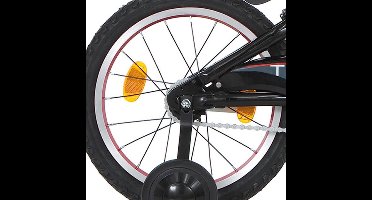 Alpina achterwiel 18 remnaaf J20 rood zwarte spk